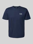 T-shirt met labelprint