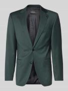 Modern fit colbert met 2 knopen van scheerwolmix