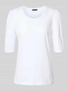 T-shirt met pofmouwen