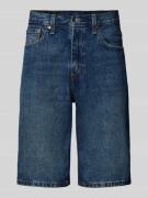 Korte loose fit jeans met steekzakken