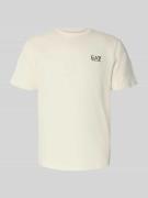 T-shirt met labelprint