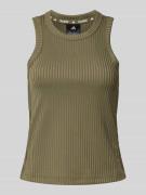 Tanktop met ribboorden