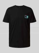 Regular fit T-shirt van puur katoen