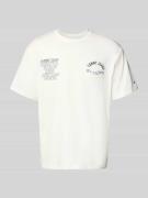 Regular fit T-shirt van puur katoen