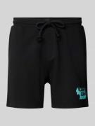 Relaxed fit sweatshorts van puur katoen