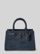 Tote bag van echt suède