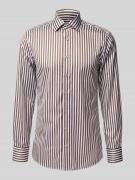 Slim fit zakelijk overhemd met knoopsluiting