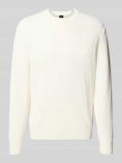 Regular fit gebreide pullover van katoenmix, model 'APOKKO'