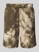 Sweatshorts met elastische band