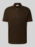 Regular fit poloshirt van katoenmix, model 'FAVE'