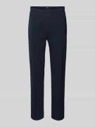 Sweatpants met elastische band en lengtenaden