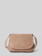 Handtas met labeldetail, model 'REBEKKA'