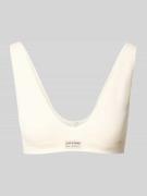 Bralette met labeldetail, model 'Josey'