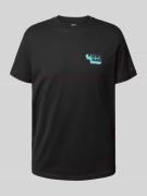 Slim fit T-shirt van puur katoen
