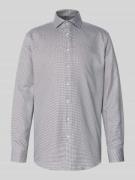 Regular fit zakelijk overhemd met knoopsluiting