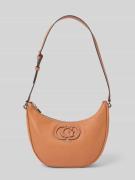 Handtas met labeldetail, model 'CALEBRA HOBO SHOULDER BAG'