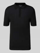 Regular fit poloshirt van pure viscose, model 'VADIM'