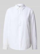 Regular fit blouse met overhemdkraag, model 'HETILA'