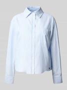 Regular fit overhemdblouse van puur katoen, model 'NUORO‘