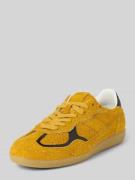 Sneakers met vetersluiting