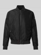 Regular fit sweatjack met all-over motiefprint