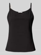 Top met bandjes en V-hals, model 'Ma44riee'