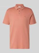 Relaxed fit poloshirt met logostitching, model 'SUPMA'