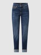 Straight fit jeans met stretch, model 'Rich'