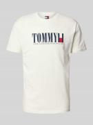 Regular fit T-shirt van puur katoen