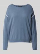 Gebreide pullover van een mix van wol en kasjmier met ronde hals