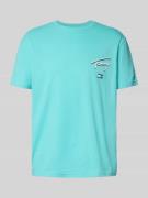 Regular fit T-shirt van puur katoen
