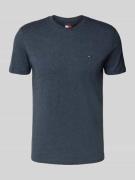 Regular fit T-shirt van katoenmix