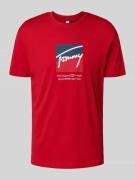 Regular fit T-shirt van puur katoen