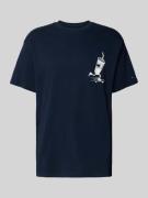 Regular fit T-shirt van puur katoen
