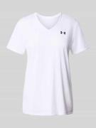 T-shirt met labelprint