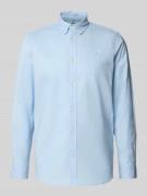 Regular fit vrijetijdsoverhemd met knoopsluiting