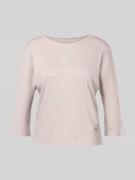 Shirt met 3/4-mouwen