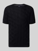 Gebreid shirt met ronde hals, model 'Mailon'