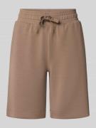 Sweatshorts met elastische band