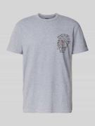 Regular fit T-shirt van puur katoen