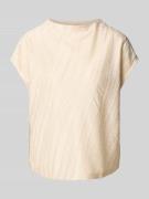 T-shirt met structuurmotief, model 'Kilaja Resort'