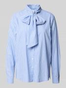 Relaxed fit overhemdblouse met knoopsluiting