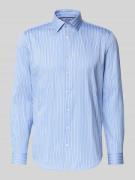 Slim fit zakelijk overhemd met knoopsluiting