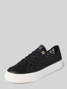 Lage sneakers in mesh look