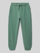 Regular fit sweatpants met achterzak
