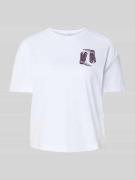 T-shirt met motiefprint