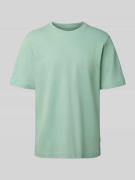 Regular fit T-shirt van katoenmix