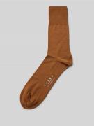 Sokken van scheerwolmix met logoprint, model 'Airport'