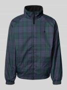 Jack met opstaande kraag en ritssluiting