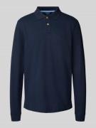 Regular fit poloshirt met labelstitching